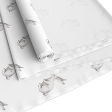 Load image into Gallery viewer, White Easter Bunny Table Runner, 16 x 72 In