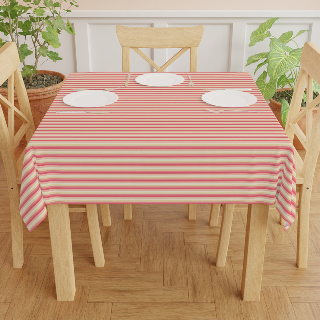 Striped Tablecloth - Dahlia