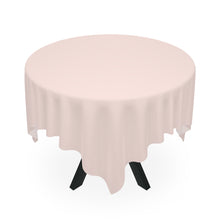Load image into Gallery viewer, Pale Rose Pink Tablecloth, 140 x 140 cm