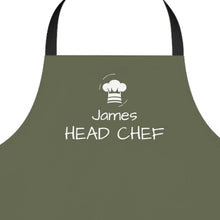 Load image into Gallery viewer, Personalised Name &#39;Head Chef&#39; Apron [4 Colours]