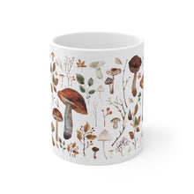 Load image into Gallery viewer, Mushroom Ceramic Coffee Mug, 11 oz