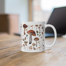 Load image into Gallery viewer, Mushroom Ceramic Coffee Mug, 11 oz