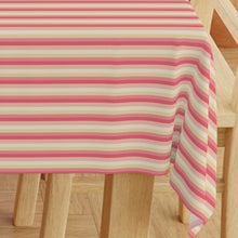 Load image into Gallery viewer, Striped Tablecloth - Dahlia