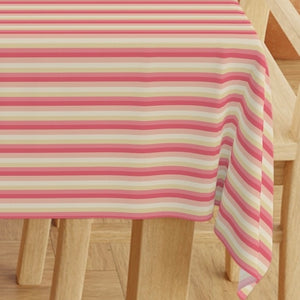 Striped Tablecloth - Dahlia