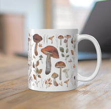 Load image into Gallery viewer, Mushroom Ceramic Coffee Mug, 11 oz