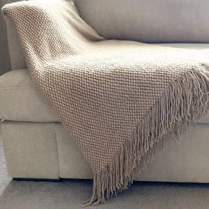 Large Soft Brown Blanket - LOW STOCK