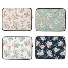 Load image into Gallery viewer, English Rose Print Laptop Sleeve