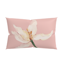 Load image into Gallery viewer, Pink Rectangular Tulip Cushion Cover