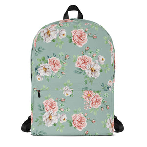 English Rose Patterned Backpack [ 4 Colours]