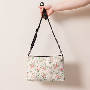 English Rose Patterned Crossbody Bag [ 3 Colours ]