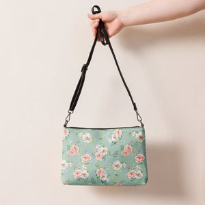 English Rose Patterned Crossbody Bag [ 3 Colours ]