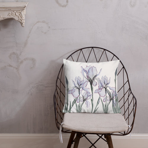Iris Linen Feel Cushion Cover, 18