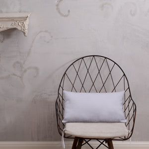 Iris Linen Feel Rectangular Cushion Cover, 20" x 12"