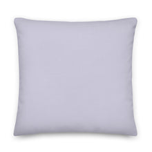 Load image into Gallery viewer, Large Iris Purple Linen Feel Cushion Cover, 22&quot; x 22&quot;