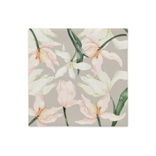 Load image into Gallery viewer, Grey Tulip Cushion Cover, 18&quot; x 18&quot;