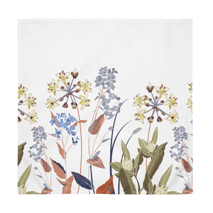 Wildflower Print Cloth Napkin Set (4)