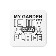 Load image into Gallery viewer, &#39;My Garden Is My Happy Place&#39; Coaster