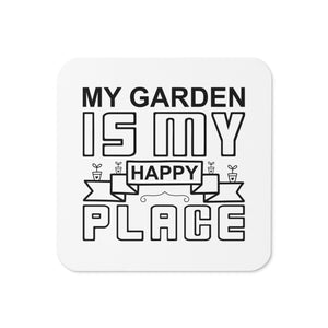 'My Garden Is My Happy Place' Coaster