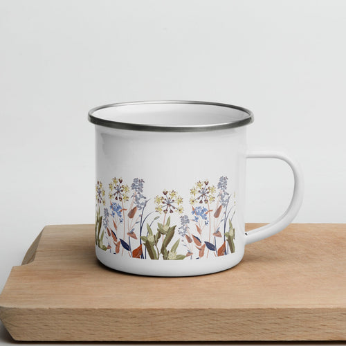 Wildflower Enamel Mug