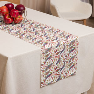 Morning Glory Floral Table Runner