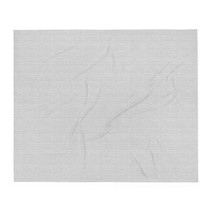 Grey Striped Silky Soft Throw Blanket