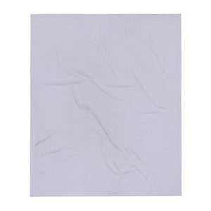 Iris Purple Silky Soft Throw Blanket, 50" x 60"
