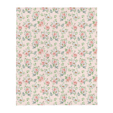 Load image into Gallery viewer, English Rose Silky Soft Throw Blanket, 50&quot; x 60&quot; [Pink]