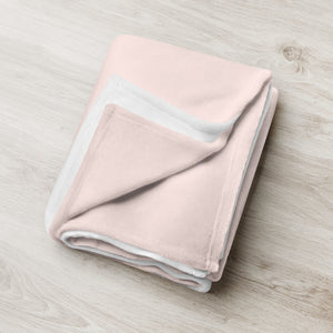 Rose Pink Silky Soft Throw Blanket, 50" x 60"