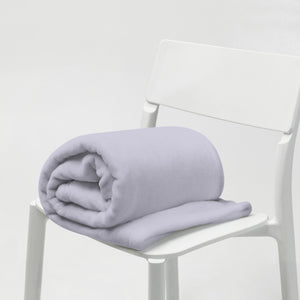 Iris Purple Silky Soft Throw Blanket, 50" x 60"