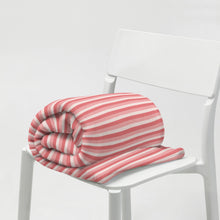 Load image into Gallery viewer, Rose Pink Striped Silky Soft Throw Blanket, 50&quot; x 60&quot;