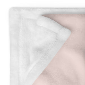 Rose Pink Silky Soft Throw Blanket, 50" x 60"
