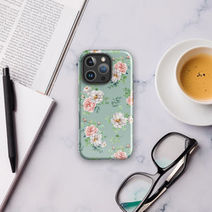 Rose Print Tough Case for iPhone®