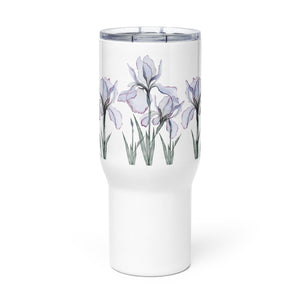 Iris Travel Mug With Lid & Handle, 25 Oz