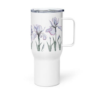 Iris Travel Mug With Lid & Handle, 25 Oz
