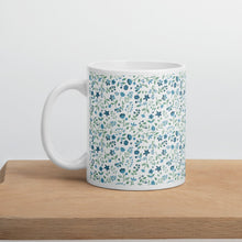 Load image into Gallery viewer, Blue Floral Mug