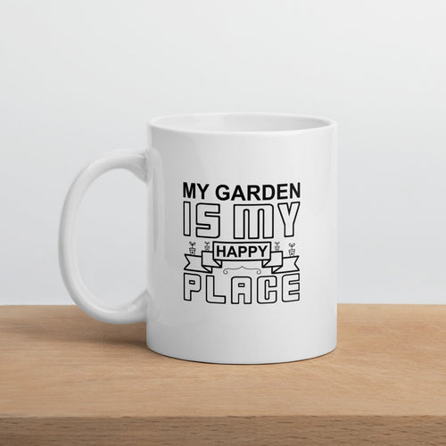 'My Garden Is My Happy Place' Mug