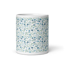 Load image into Gallery viewer, Blue Floral Mug