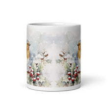 Load image into Gallery viewer, Robin Christmas Mug, 11 Oz