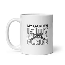 Load image into Gallery viewer, &#39;My Garden Is My Happy Place&#39; Mug