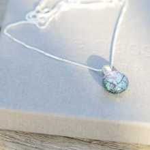 Load image into Gallery viewer, Mere Glass IDA Pendant Necklace - Cool Pink