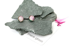Load image into Gallery viewer, MERE GLASS Exquisite Studs - Cool Pink