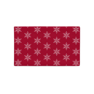 Scandi Collection - Red & White Cushion Cover
