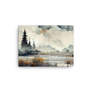 Neutral Landscape Canvas Print